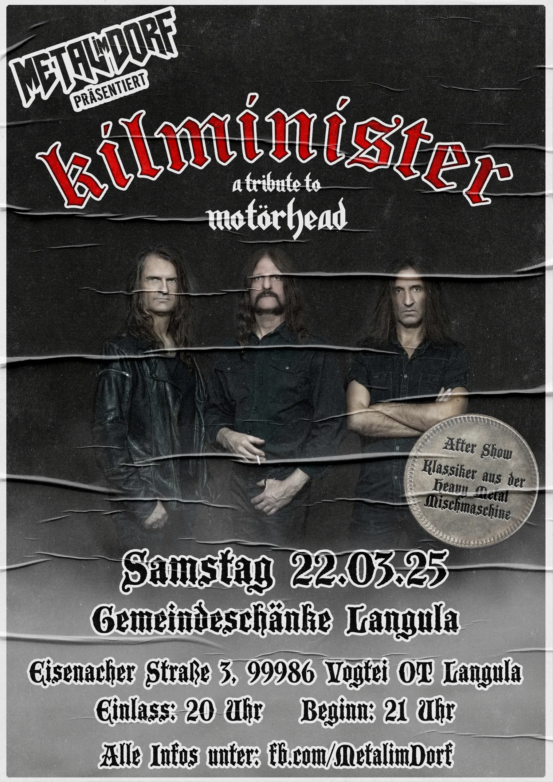 Metal im Dorf Kilminister