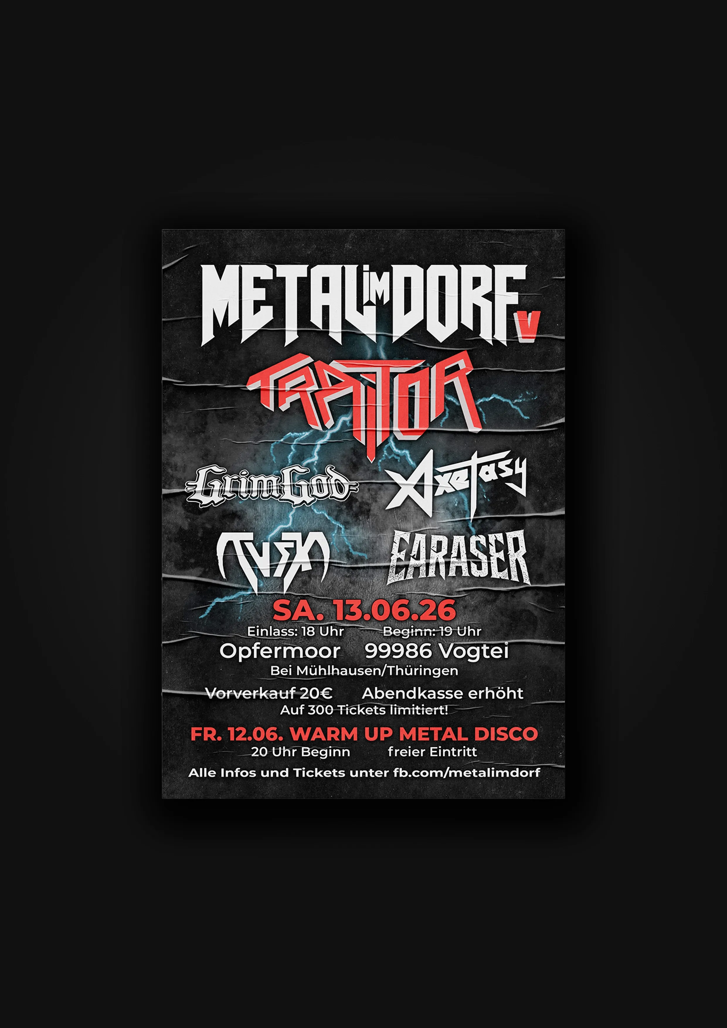 Metal im Dorf V Poster